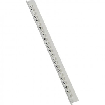 Маркер LEGRAND Memocab ширина 2,3 мм чёрная маркировка на белом фоне заглавная буква O