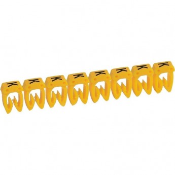 Маркер LEGRAND CAB 3 для кабеля 0,15-0,5 мм² заглавная буква K