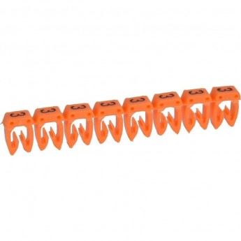 Маркер LEGRAND CAB 3 для кабеля 1,5-2,5 мм² цифра 3 оранжевый