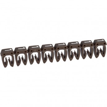 Маркер LEGRAND CAB 3 для кабеля 4-6 мм² цифра 1 коричневый