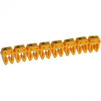 Маркер LEGRAND CAB 3 условное обозначение для кабеля 0,15-0,5мм² земля