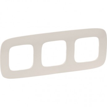 Рамка LEGRAND Valena ALLURE 3-постовая универсальная слоновая кость Рамка LEGRAND Valena ALLURE 3-постовая универсальная слоновая кость