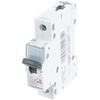 Автоматический выключатель LEGRAND TX³ 6000 6 кА тип C 1П 230/400 В 32А 1 модуль белый Автоматический выключатель LEGRAND TX³ 6000 6 кА тип C 1П 230/400 В 32А 1 модуль белый