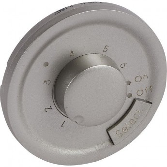 Лицевая панель LEGRAND Celiane термостат с датчиком для теплого пола Кат. № 0 674 05 титан Лицевая панель LEGRAND Celiane термостат с датчиком для теплого пола Кат. № 0 674 05 титан