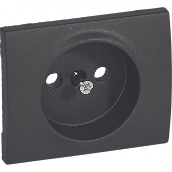 Лицевая панель розетки LEGRAND GALEA LIFE 2К темная бронза