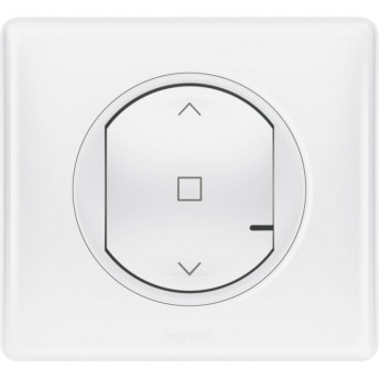 Умный выключатель рольставней LEGRAND Celiane with NETATMO 500ВА 230В, белый Умный выключатель рольставней LEGRAND Celiane with NETATMO 500ВА 230В, белый